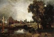 John Constable Dedham Lock and Mill china oil painting artist